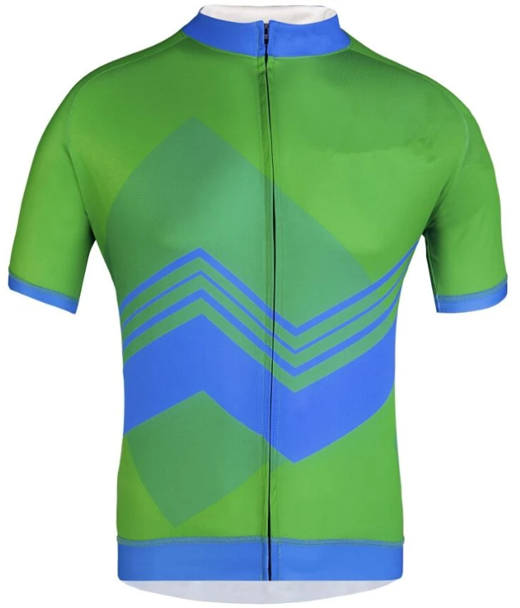 Sublimation Printing Full Zip Cycling Jersey